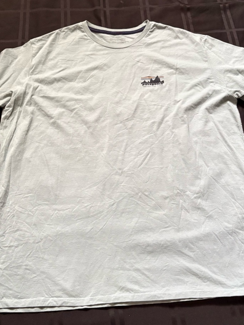 Patagonia Shirt Mens 2XL Organic Cotton Save Our Home Planet Graphic Tee